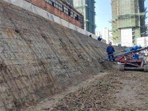 嵩明建筑边坡支护