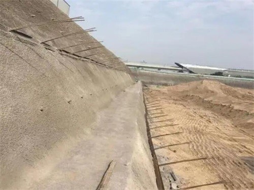 嵩明河道边坡加固